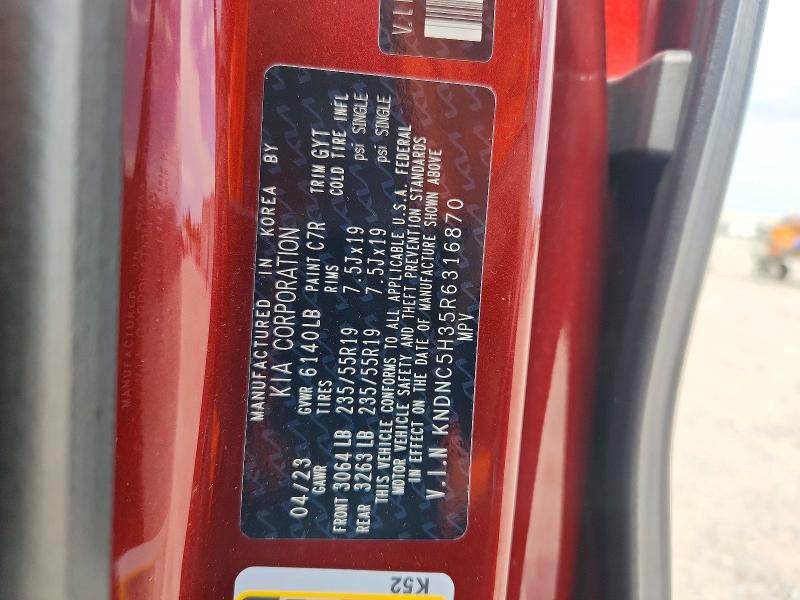 Photo 14 from auction – 2024 KIA CARNIVAL with VIN KNDNC5H35R6316870