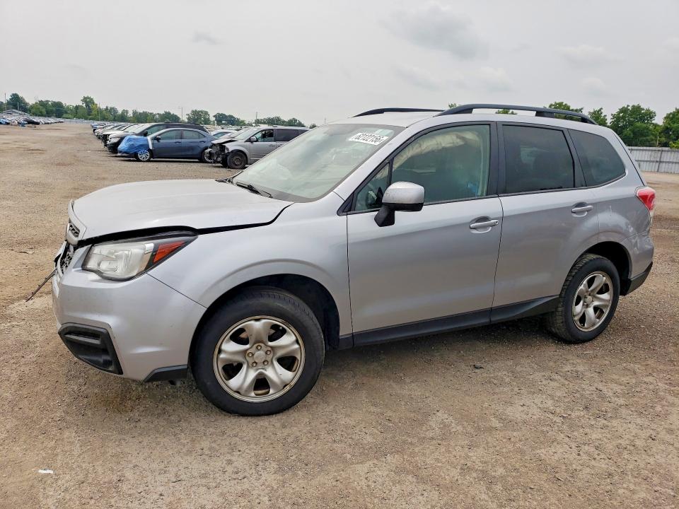 SUBARU FORESTER 2018 with VIN JF2SJEBC1JH571477 - Photo from auction