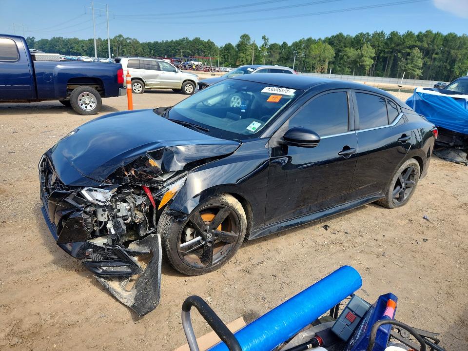 NISSAN SENTRA 2023 with VIN 3N1AB8DV1PY229440 - Photo from auction