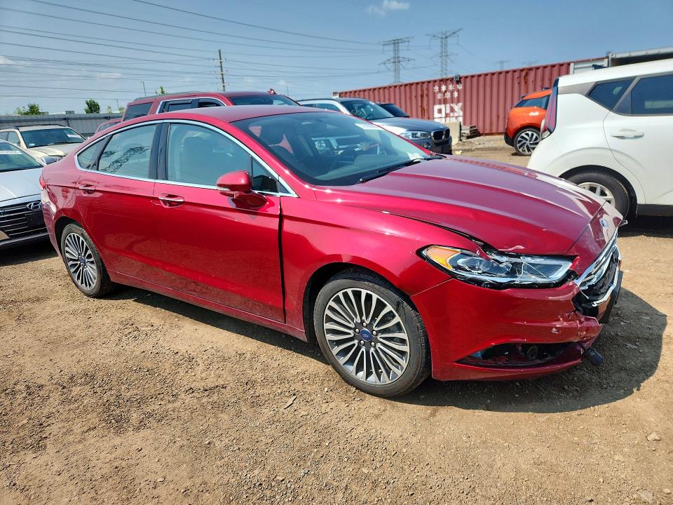 Photo 4 from auction – 2017 FORD FUSION with VIN 3FA6P0T98HR284222