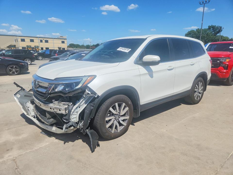 Photo 1 from auction – 2021 HONDA PILOT with VIN 5FNYF5H51MB004886