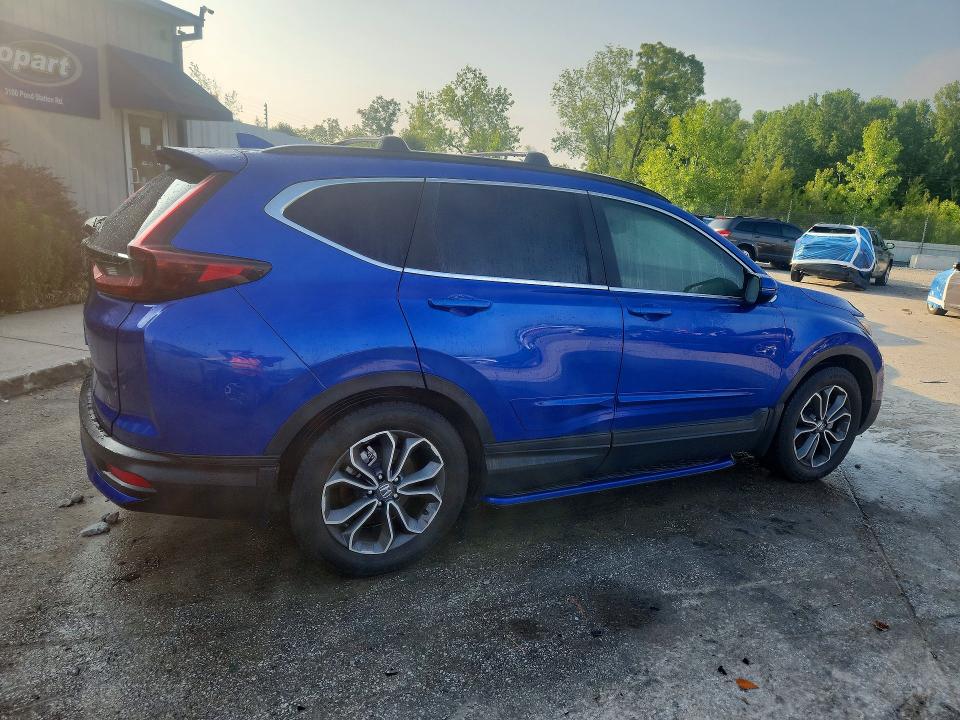 Photo 3 from auction – 2022 HONDA CR-V with VIN 7FARW1H82NE011830