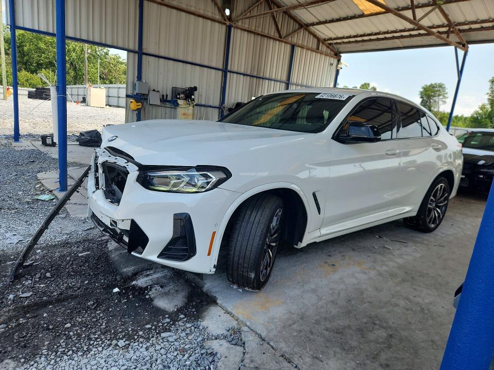 BMW X4 2022 with VIN 5UX43DT07N9L31865 - Photo from auction