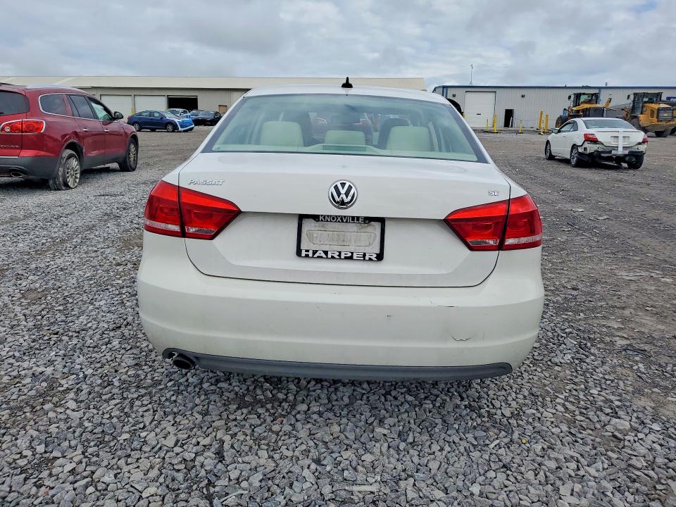 Photo 6 from auction – 2012 VOLKSWAGEN PASSAT with VIN 1VWBH7A33CC034954
