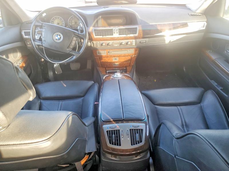 Photo 8 from auction – 2003 BMW 760 with VIN WBAGN83483DK10207