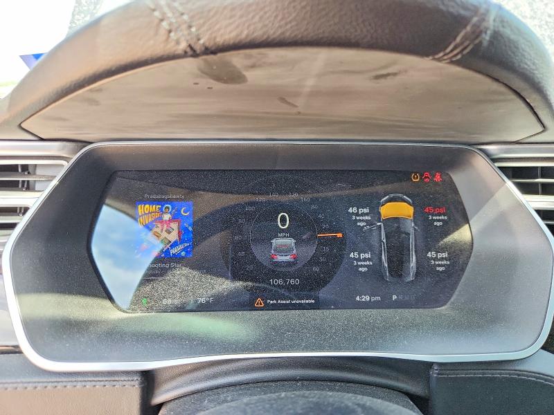 Photo 9 from auction – 2014 TESLA MODEL S with VIN 5YJSA1H16EFP53355