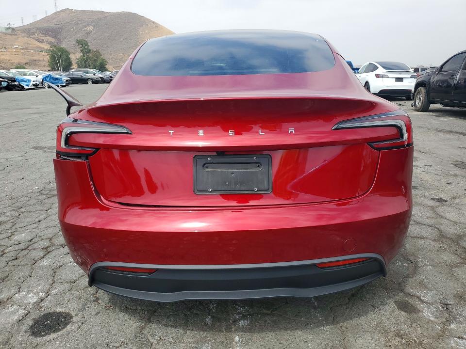 Photo 6 from auction – 2025 TESLA MODEL 3 with VIN 5YJ3E1EA2SF912994