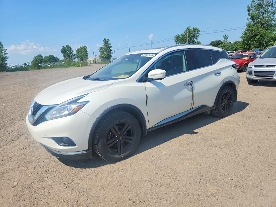 NISSAN MURANO 2015 with VIN 5N1AZ2MH7FN253085 - Photo from auction