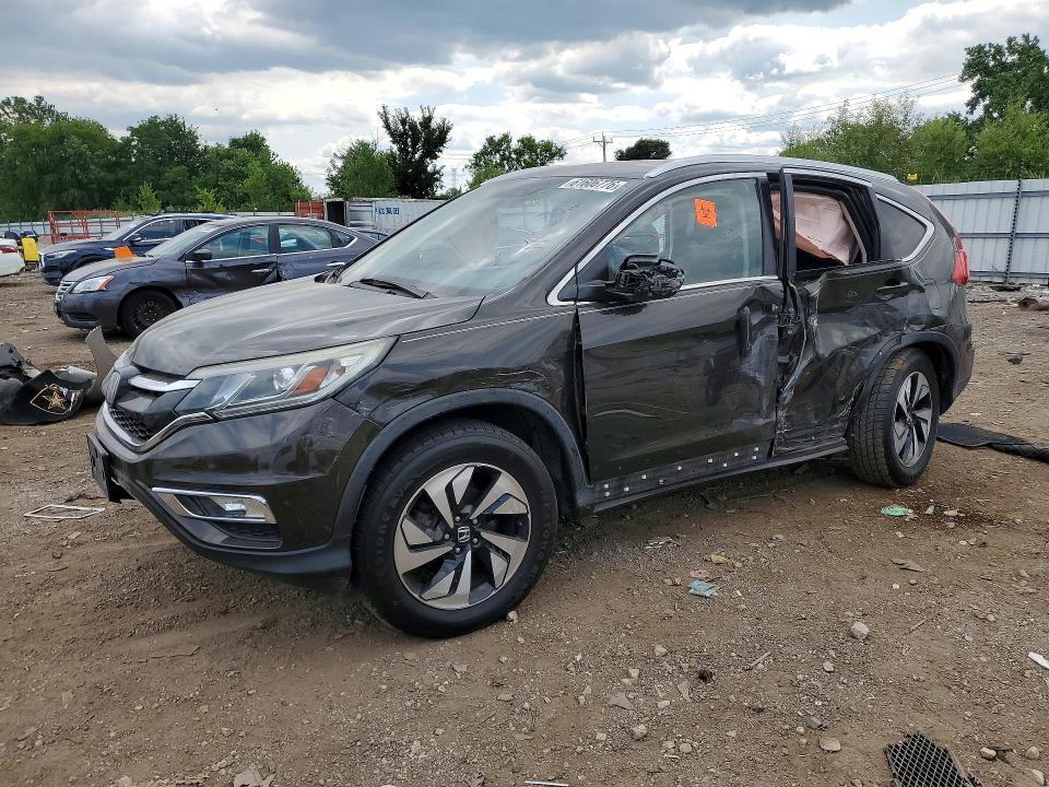 HONDA CR-V 2015 with VIN 5J6RM4H93FL123203 - Photo from auction