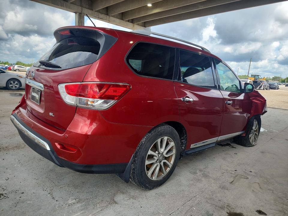Photo 3 from auction – 2015 NISSAN PATHFINDER with VIN 5N1AR2MN2FC698755