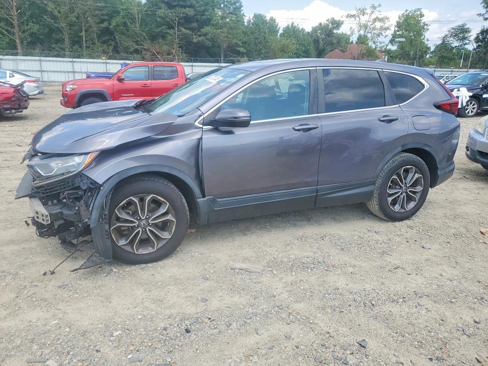 HONDA CR-V 2021 with VIN 5J6RW1H50ML006360 - Photo from auction