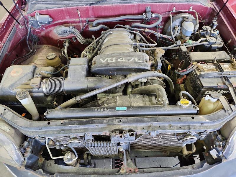 Photo 11 from auction – 2000 TOYOTA TUNDRA with VIN 5TBRT3419YS024916