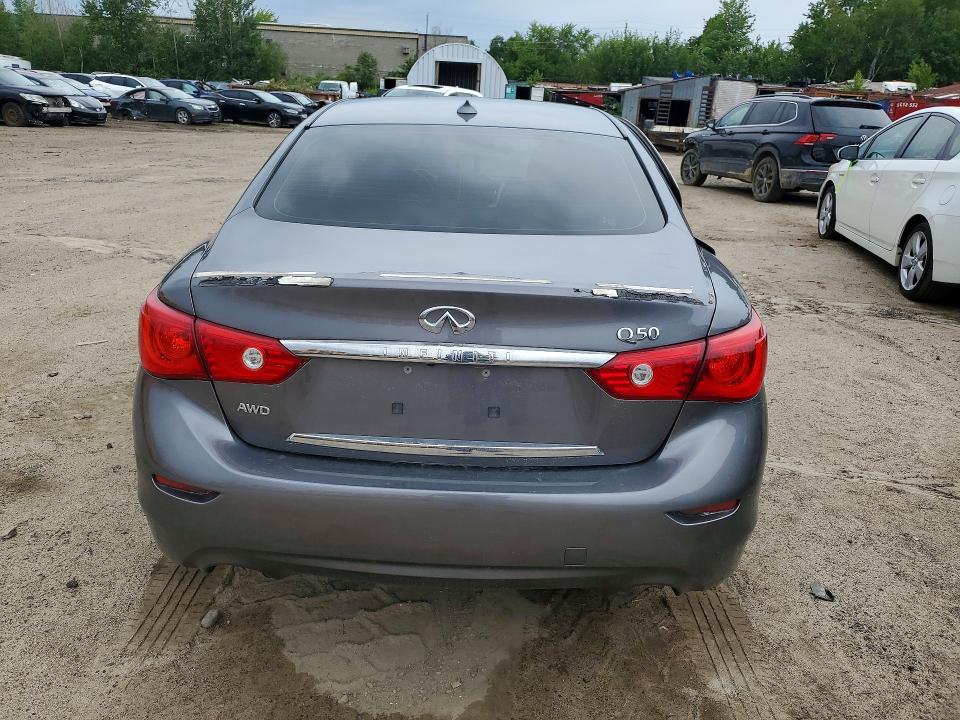 Photo 6 from auction – 2014 INFINITI Q50 with VIN JN1BV7AR8EM681933