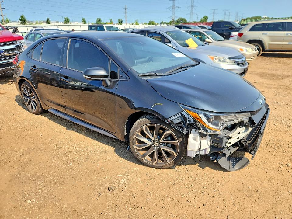 Photo 4 from auction – 2020 TOYOTA COROLLA with VIN JTDS4RCE2LJ033153