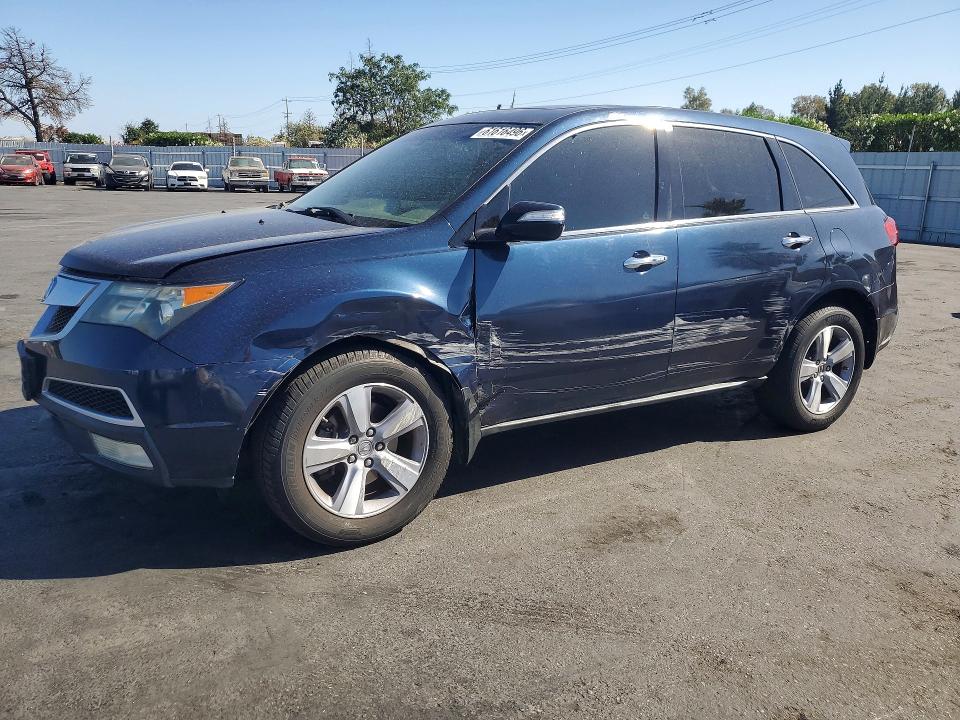 ACURA MDX 2011 with VIN 2HNYD2H60BH539495 - Photo from auction