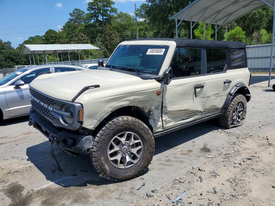 FORD BRONCO 2025 with VIN 1FMEE9BPXSLA47667 - Photo from auction
