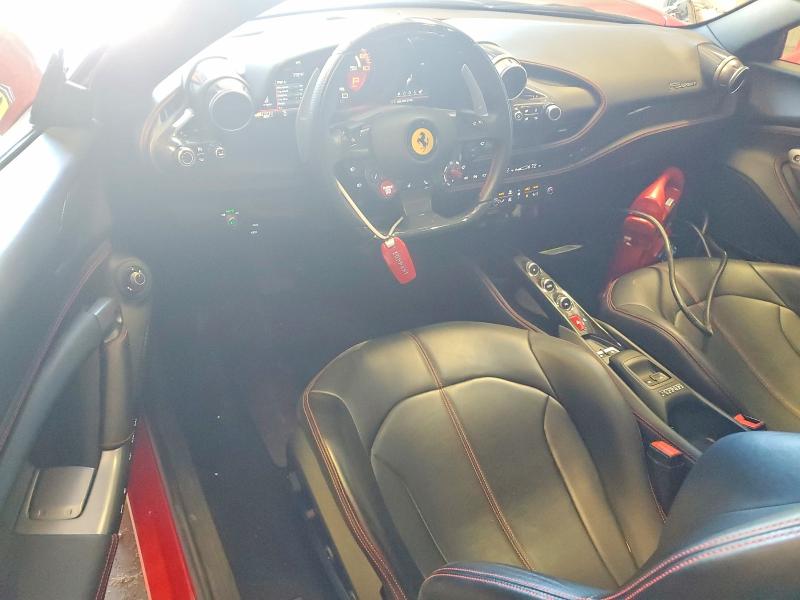 Photo 8 from auction – 2022 FERRARI F8 SPIDER with VIN ZFF93LMA1N0276411