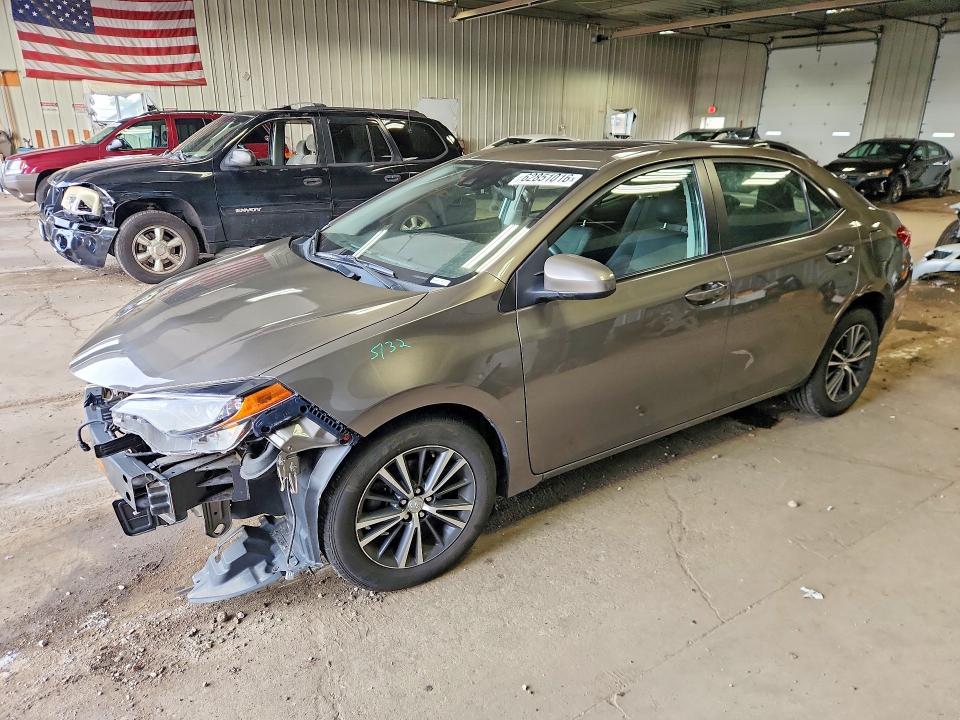 TOYOTA COROLLA 2017 with VIN 2T1BURHE2HC852241 - Photo from auction