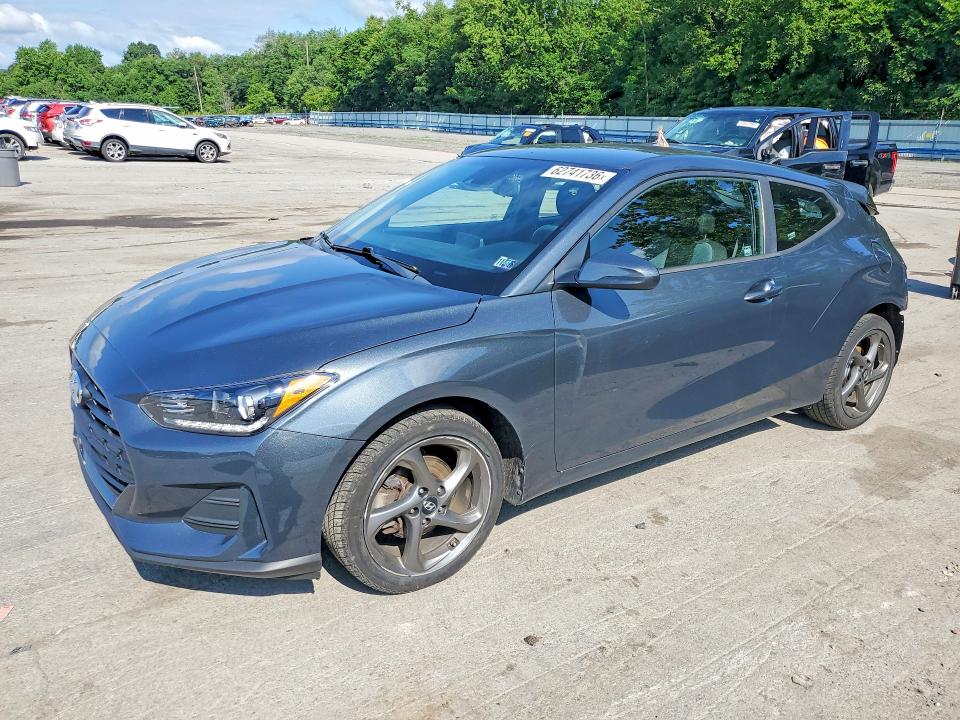 HYUNDAI VELOSTER 2019 с VIN KMHTG6AF8KU014489 - Снимка от търг