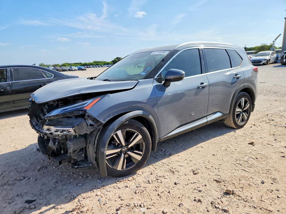 NISSAN ROGUE 2021 with VIN JN8AT3DD4MW304546 - Photo from auction