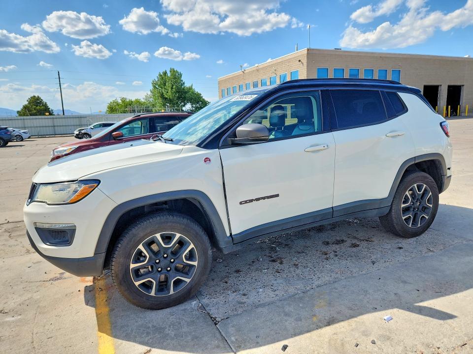 JEEP COMPASS 2020 with VIN 3C4NJDDB7LT214609 - Photo from auction