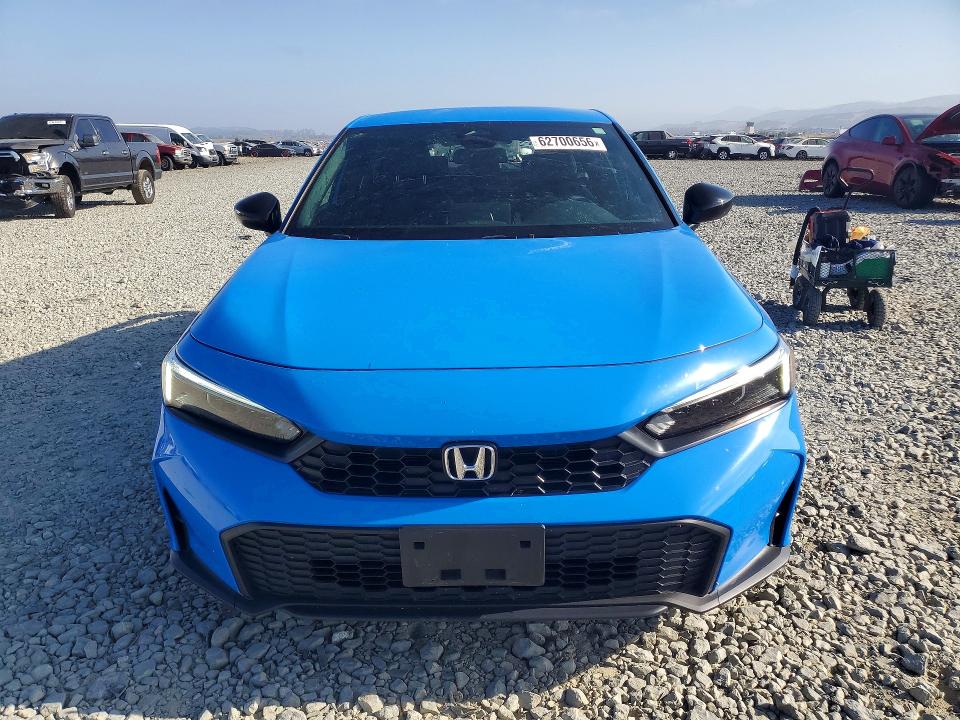 Photo 5 from auction – 2025 HONDA CIVIC with VIN 19XFL2H83SE006179