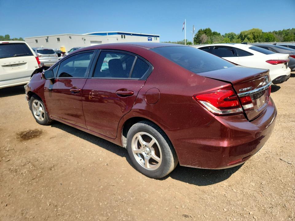 Photo 2 from auction – 2015 HONDA CIVIC with VIN 2HGFB2F41FH008818