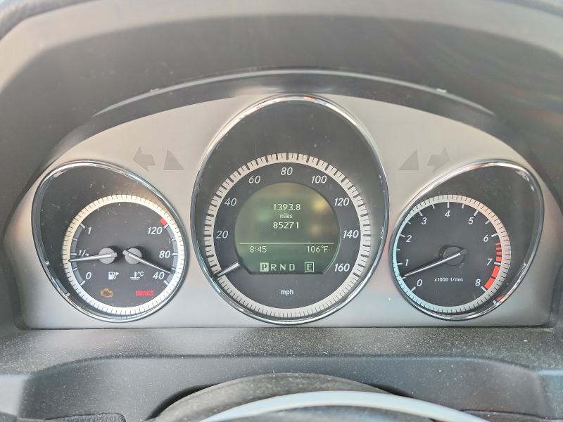 Photo 9 from auction – 2011 MERCEDES-BENZ C with VIN WDDGF8BB4BA505908