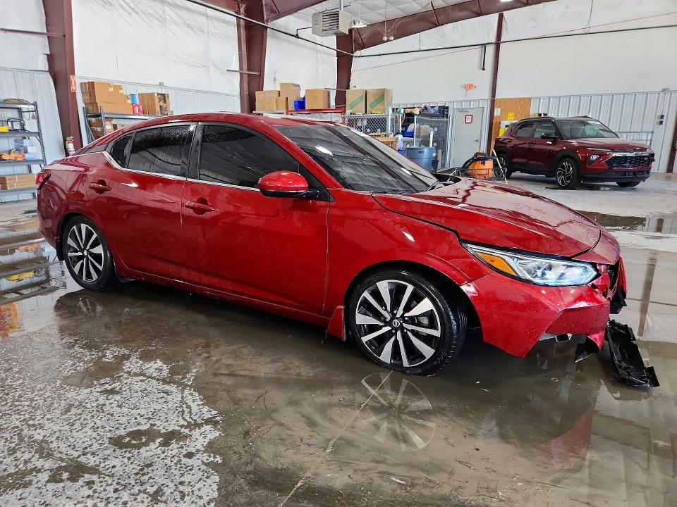 Photo 4 from auction – 2023 NISSAN SENTRA with VIN 3N1AB8CV2PY272962