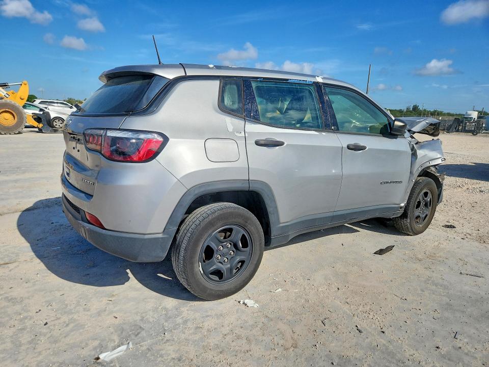 Photo 3 from auction – 2021 JEEP COMPASS with VIN 3C4NJDAB1MT554358