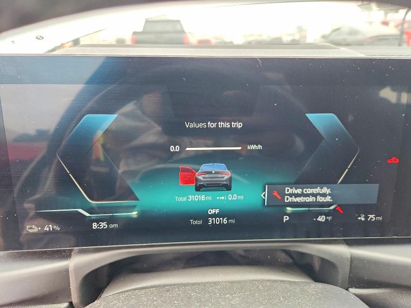 Photo 9 from auction – 2023 BMW I4 with VIN WBY73AW06PFP91742