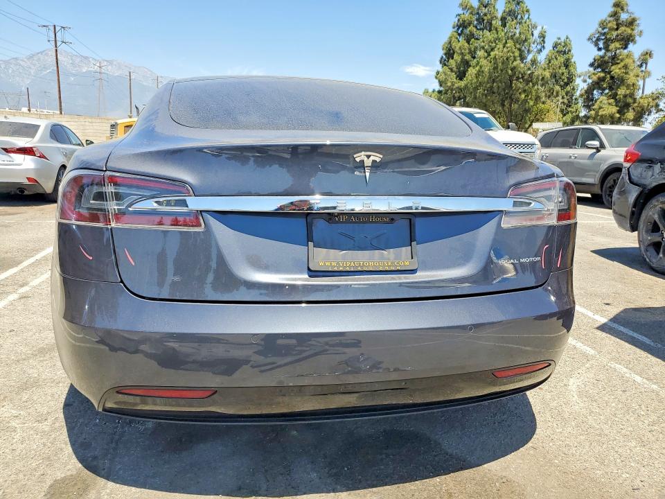Photo 6 from auction – 2020 TESLA MODEL S with VIN 5YJSA1E2XLF397034
