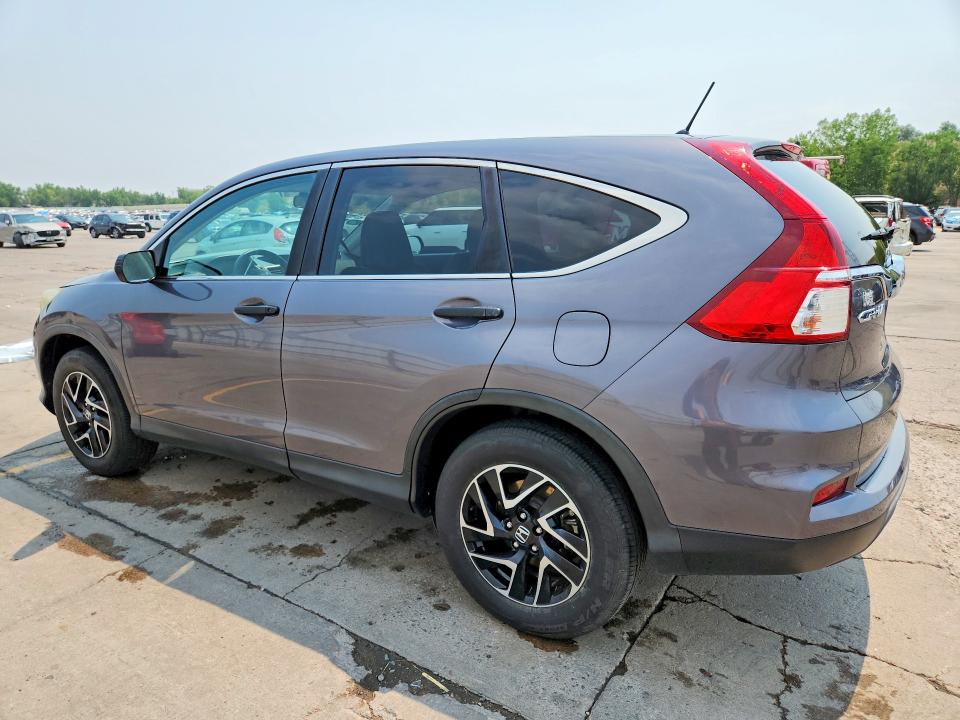 Снимка 2 от търг – 2016 HONDA CR-V с VIN 5J6RM4H48GL041893