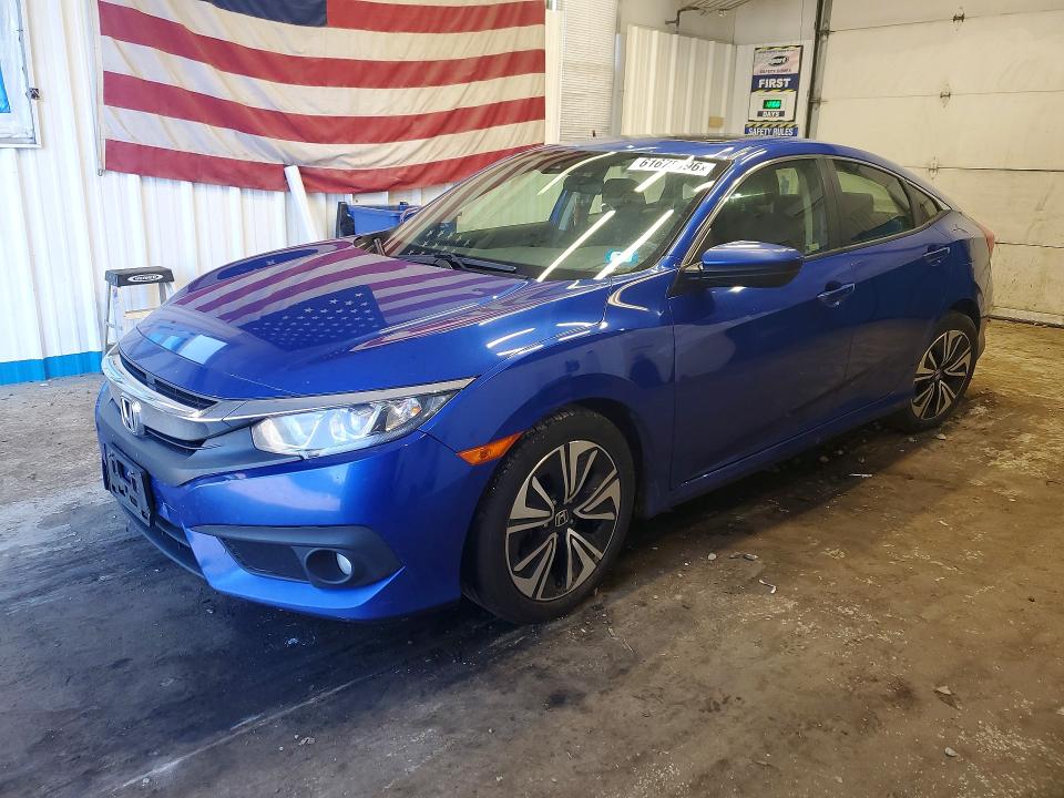 Photo 1 from auction – 2018 HONDA CIVIC with VIN JHMFC1F48JX012714