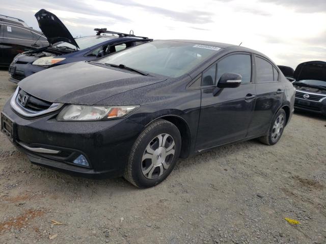 HONDA CIVIC HYBR 2013 with VIN 19XFB4F25DE203953 - Photo from auction