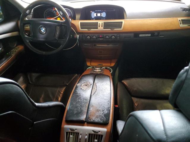 Photo 8 from auction – 2007 BMW 750 with VIN WBAHN83507DT68494