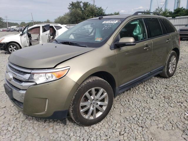 FORD EDGE SEL 2013 with VIN 2FMDK3J93DBB62702 - Photo from auction