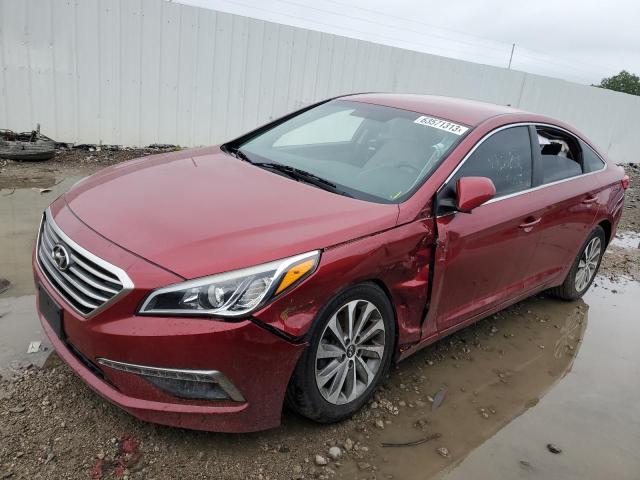 Photo 1 from auction – 2015 HYUNDAI SONATA SE with VIN 5NPE24AF5FH077808