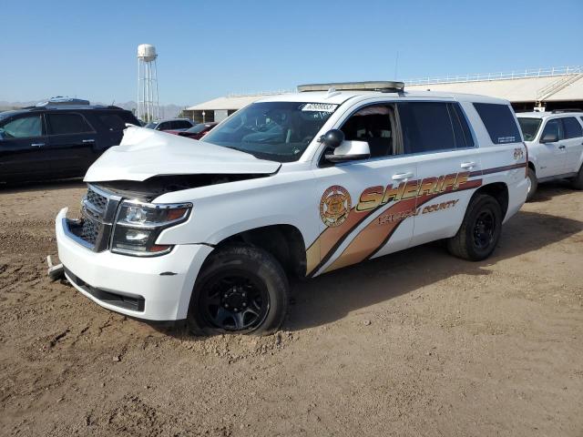 CHEVROLET TAHOE POLI 2017 with VIN 1GNLCDEC0HR161879 - Photo from auction