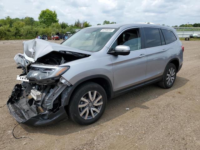 HONDA PILOT EX 2021 with VIN 5FNYF6H39MB069473 - Photo from auction