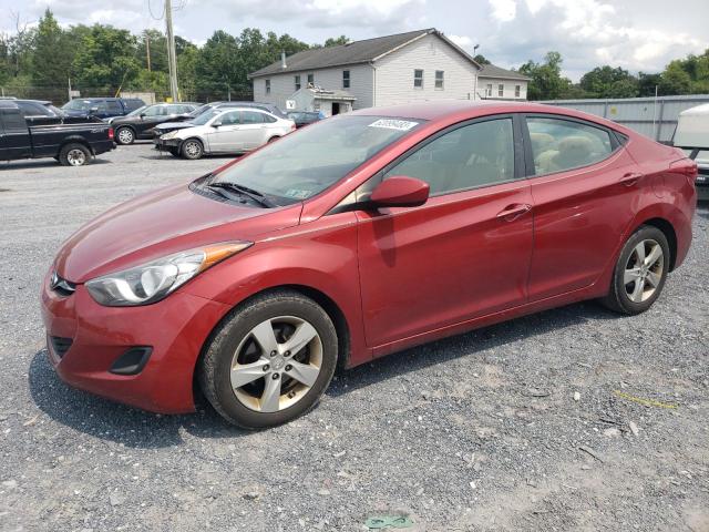 HYUNDAI ELANTRA GL 2011 with VIN KMHDH4AEXBU092074 - Photo from auction