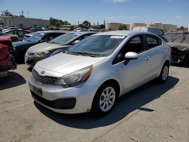 KIA RIO LX 2013 with VIN KNADM4A3XD6158822 - Photo from auction