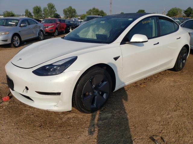 TESLA MODEL 3 2021 with VIN 5YJ3E1EA0MF016597 - Photo from auction