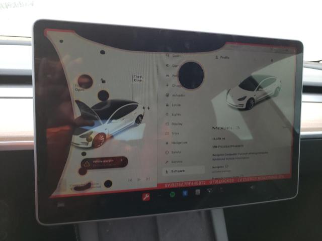 Photo 9 from auction – 2023 TESLA MODEL 3 with VIN 5YJ3E1EA7PF449872