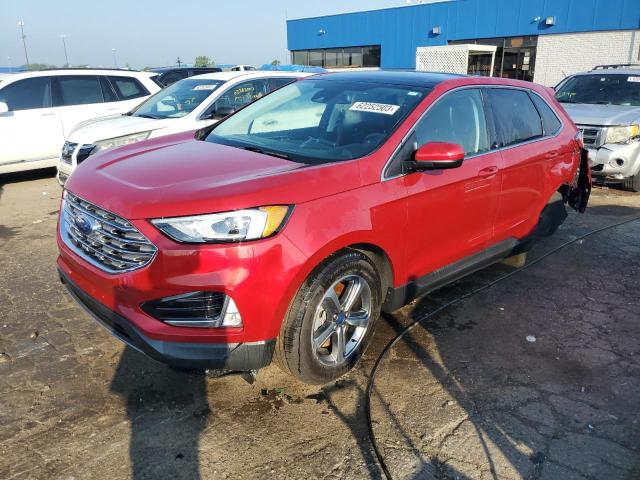 FORD EDGE SEL 2022 with VIN 2FMPK4J90NBA42263 - Photo from auction