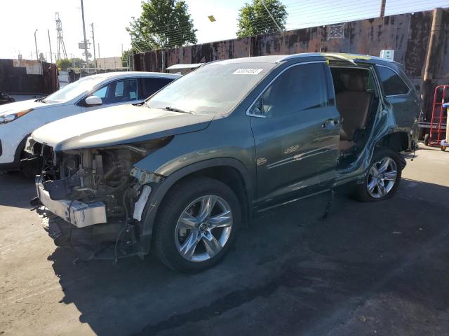 TOYOTA HIGHLANDER 2018 with VIN 5TDDGRFH6JS045540 - Photo from auction