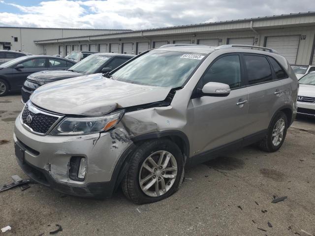 KIA SORENTO LX 2014 with VIN 5XYKTDA69EG503117 - Photo from auction