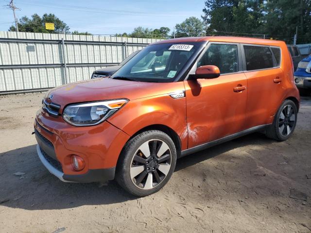 KIA SOUL + 2019 with VIN KNDJP3A51K7655256 - Photo from auction
