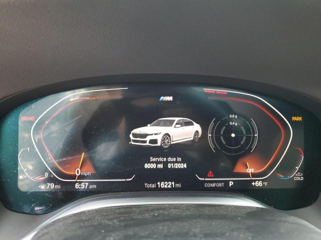 Photo 9 from auction – 2022 BMW 740 I with VIN WBA7T2C05NCH09767