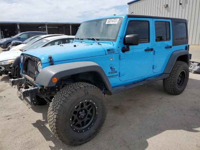 Photo 1 from auction – 2017 JEEP WRANGLER U with VIN 1C4BJWDGXHL644891